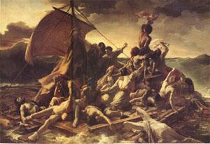 Theodore   Gericault The Raft of the Medusa (mk05) oil painting image